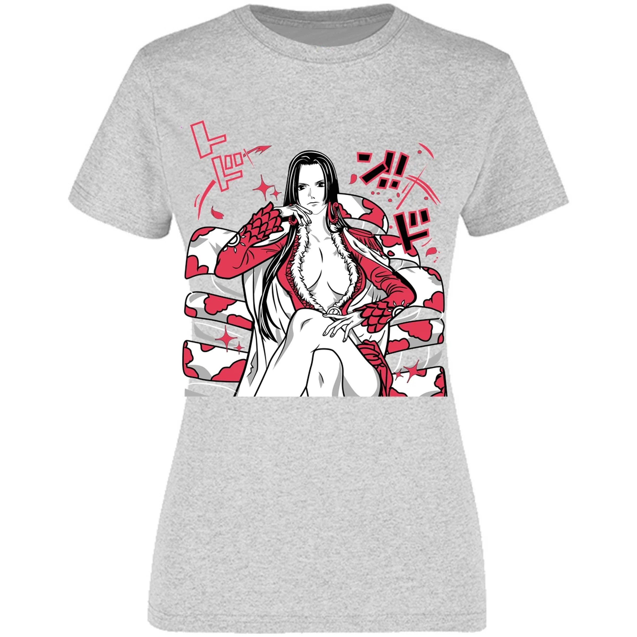 Blusa One Piece Boa Hancock Blusa para Mujer 18