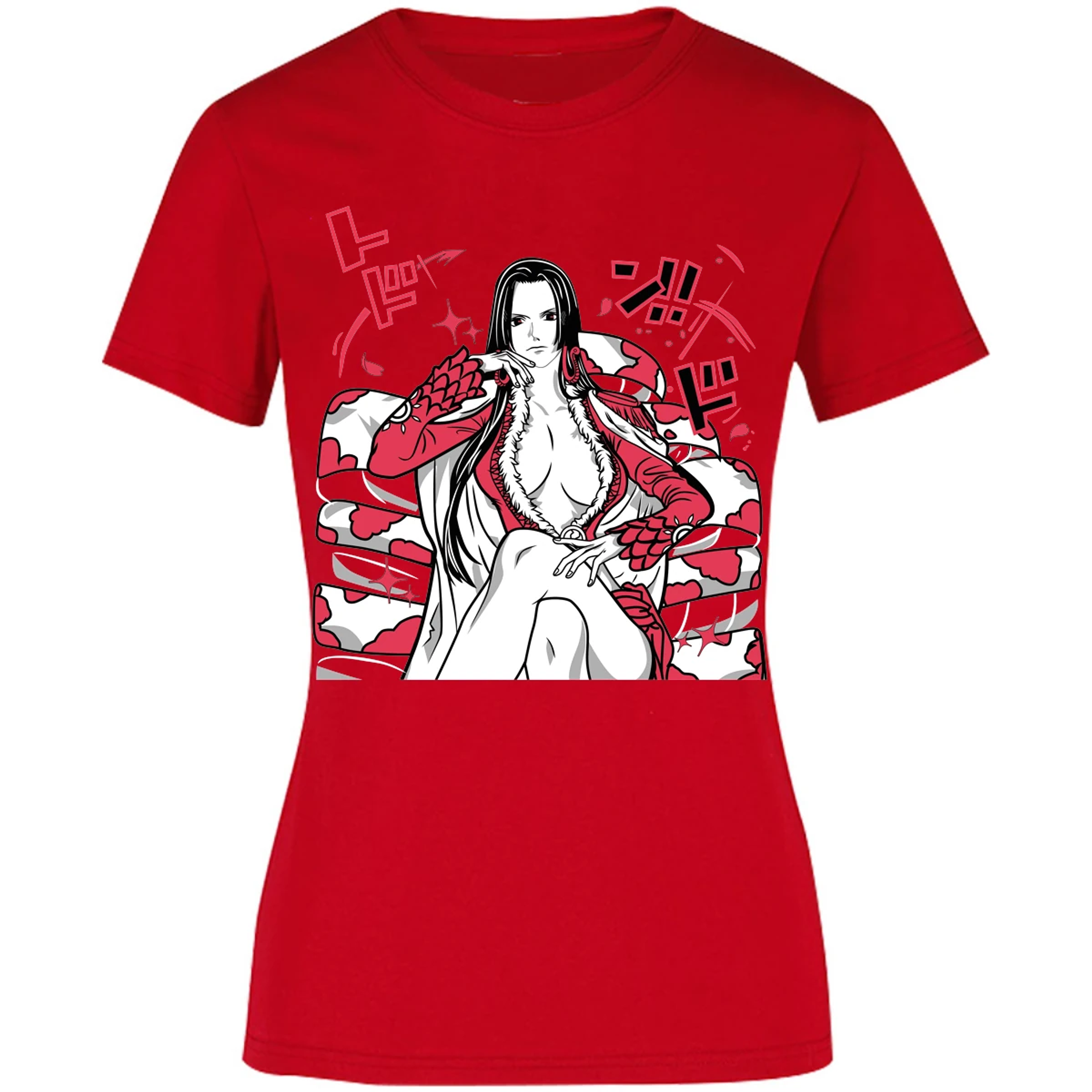 Blusa One Piece Boa Hancock Blusa para Mujer 13