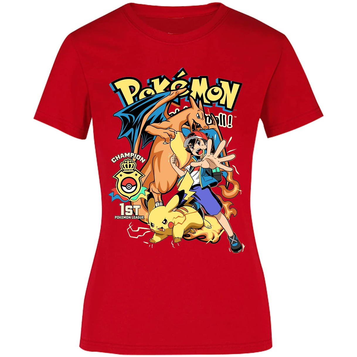 Blusa Pokemon Pokemon Blusa para Mujer 12
