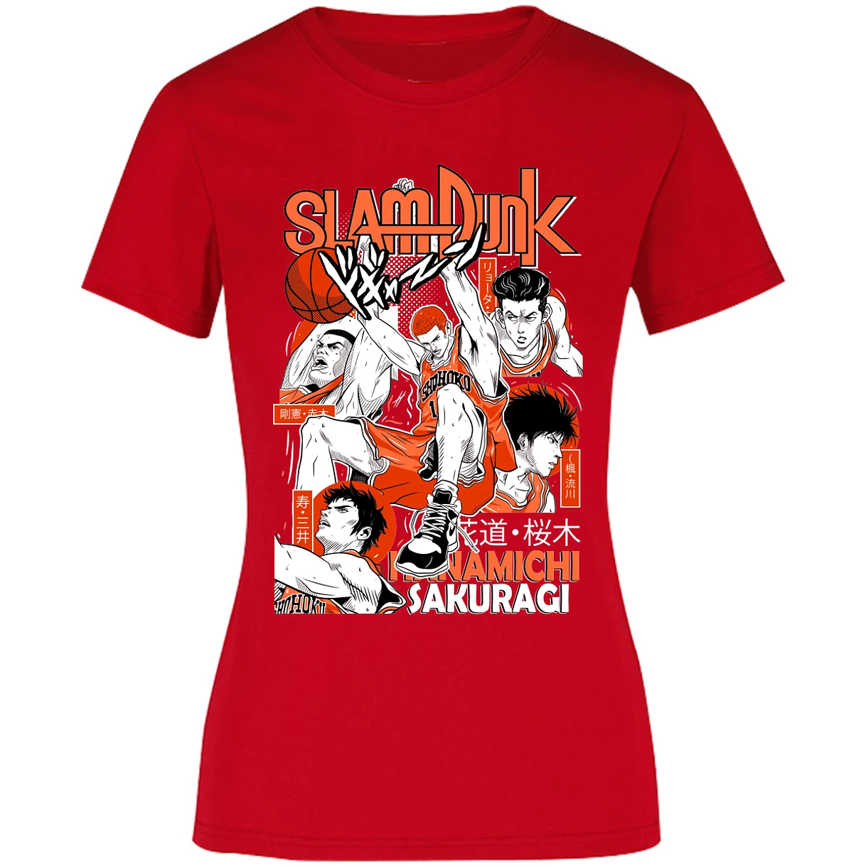 Blusa Slam Dunk Sakuragi Slam Dunk Blusa para Mujer 18