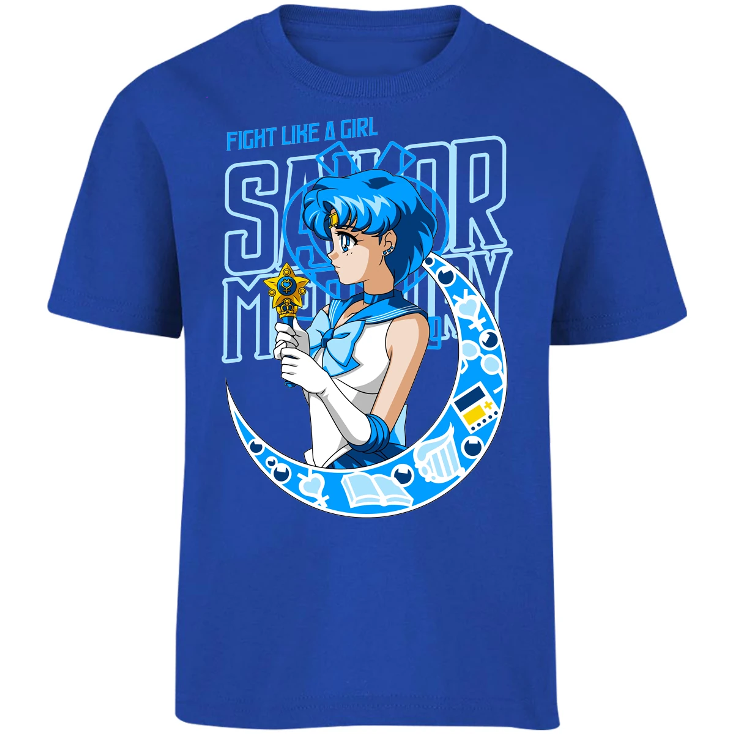 Playera Sailor Moon Sailor Moon Mercury para Niño 1