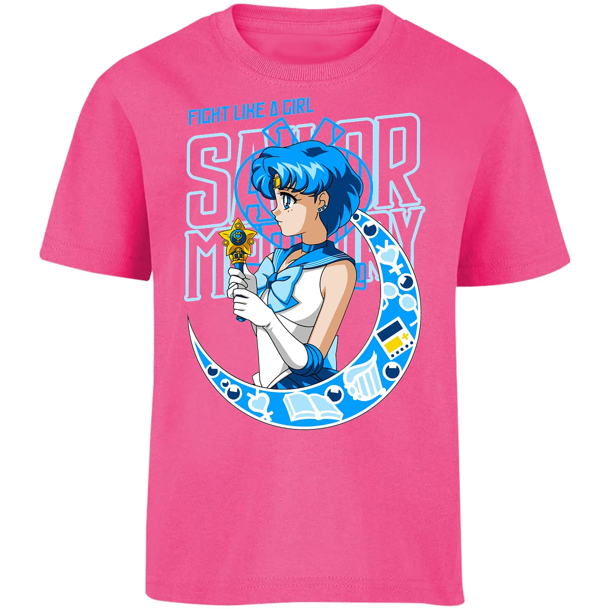 Playera Sailor Moon Sailor Moon Mercury para Niño 6