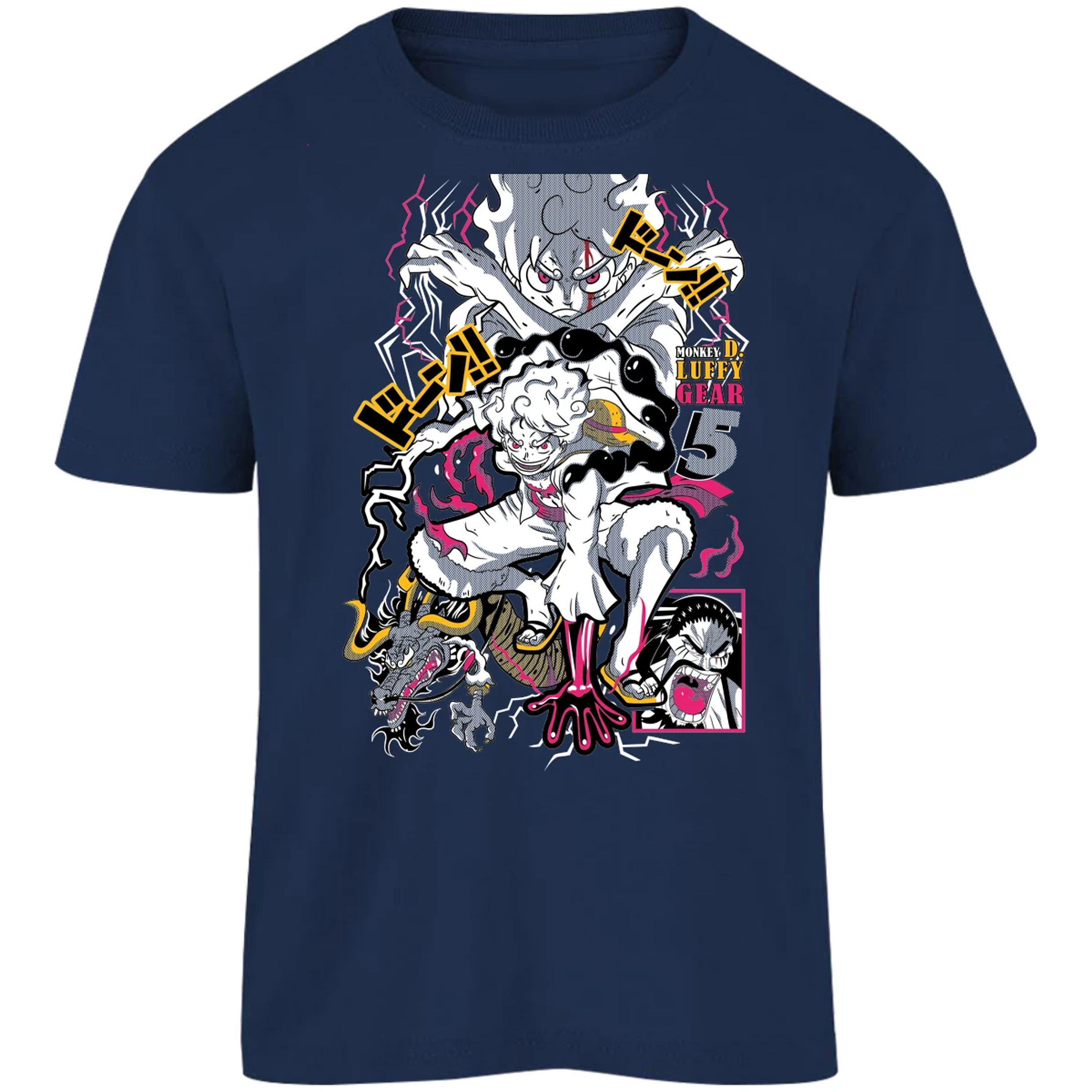 Playera One Piece Luffy Gear 5 para Niño 7