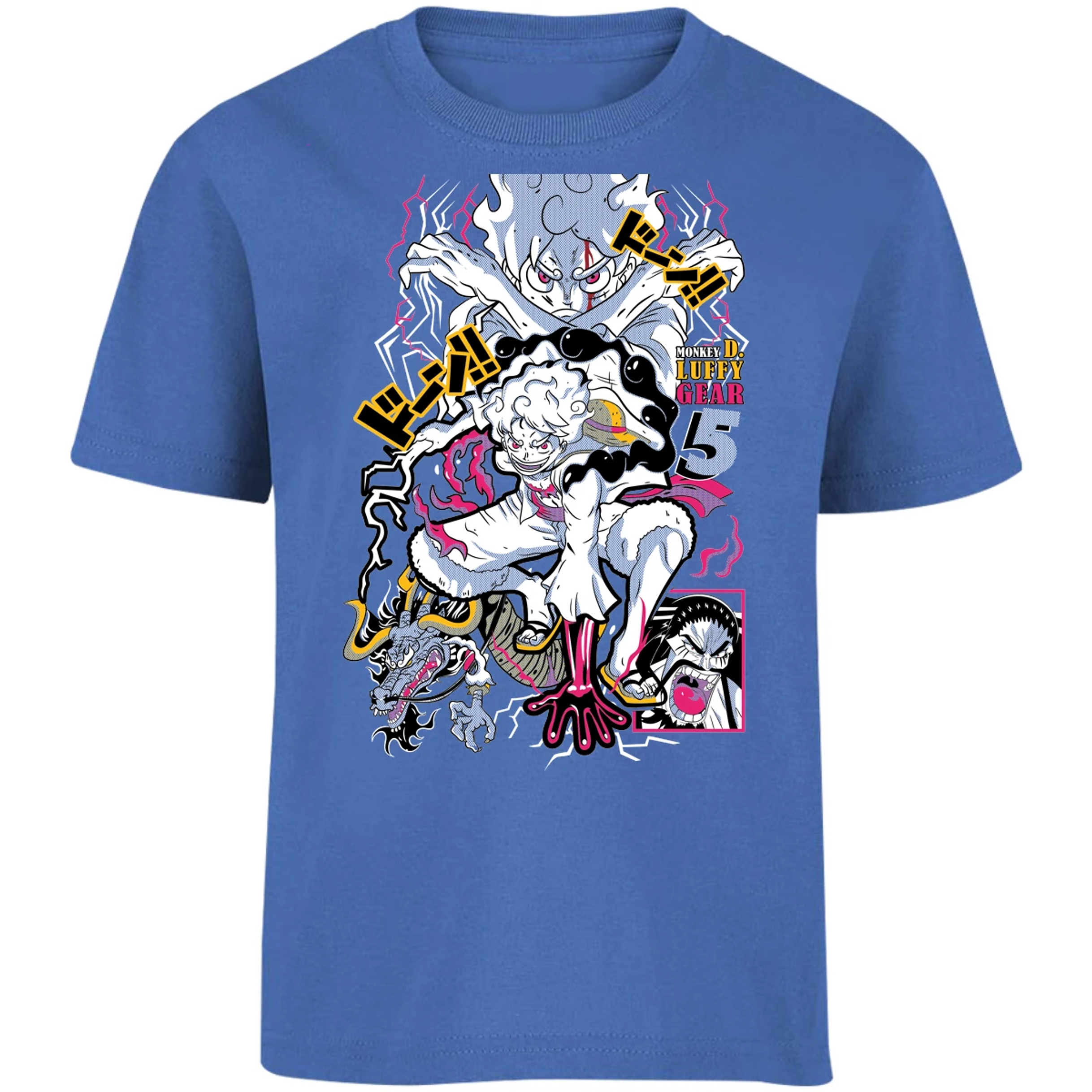Playera One Piece Luffy Gear 5 para Niño 19