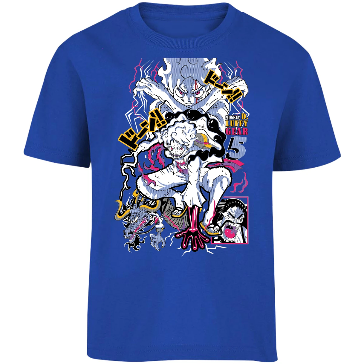 Playera One Piece Luffy Gear 5 para Niño 23