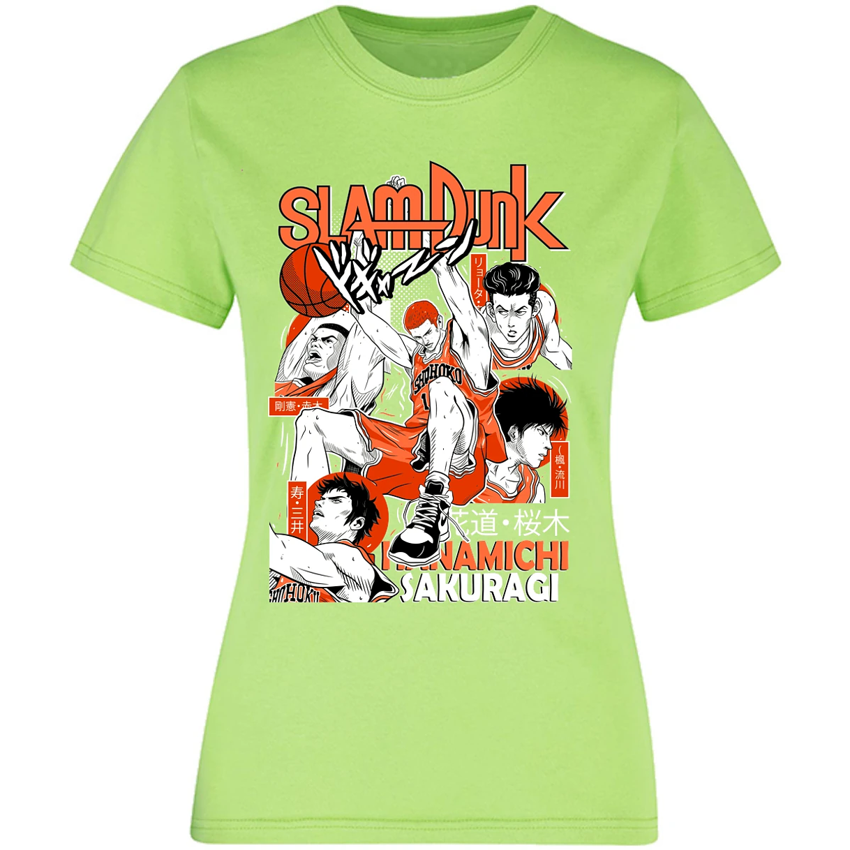 Blusa Slam Dunk Sakuragi Slam Dunk Blusa para Mujer 11