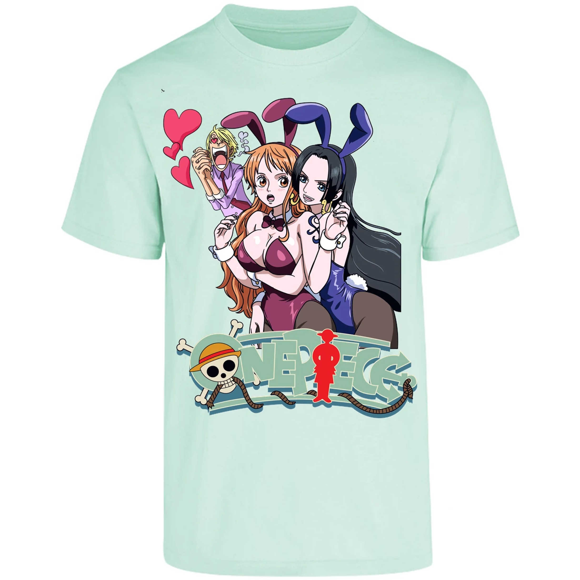 Playera One Piece Nami Y Boa para Adulto 10
