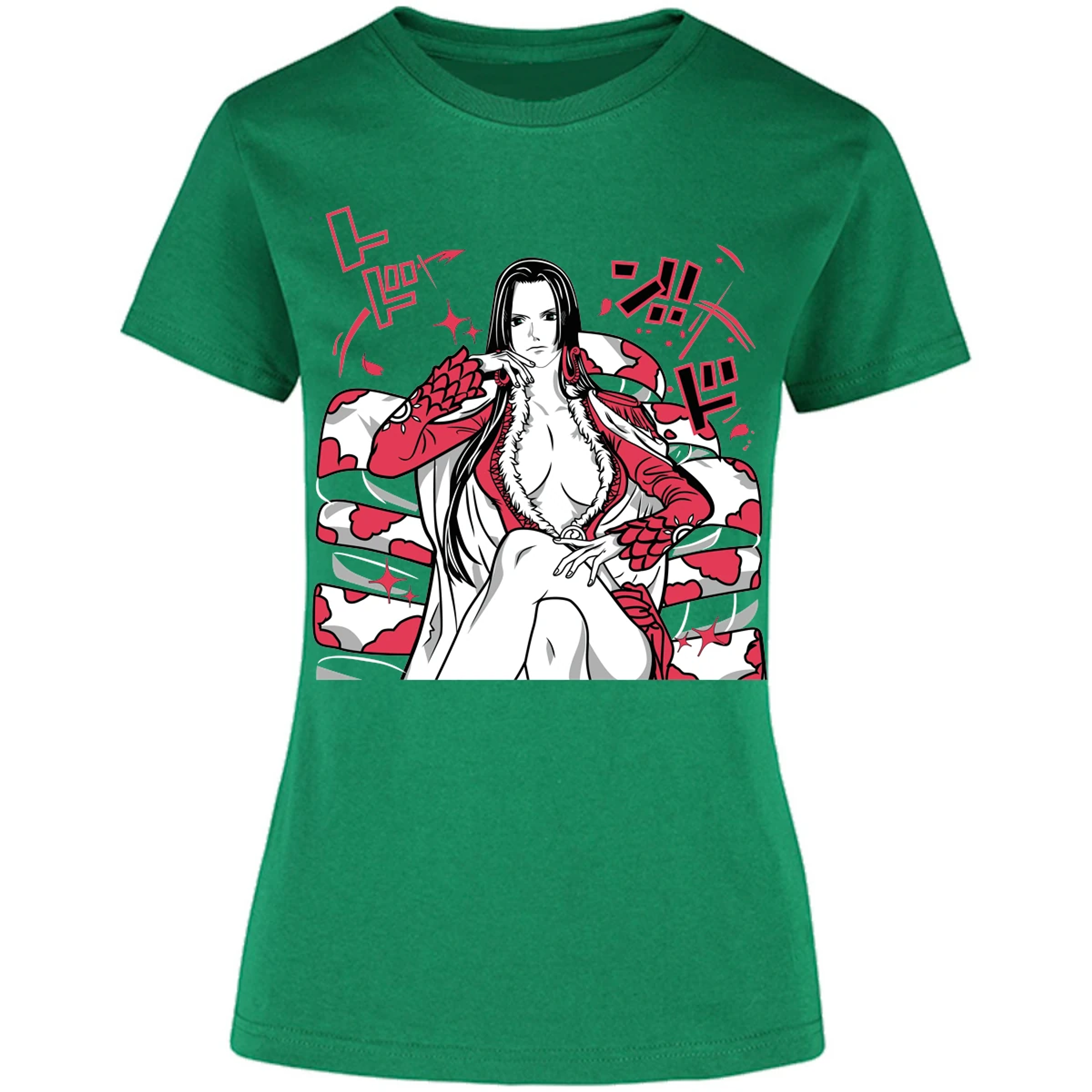 Blusa One Piece Boa Hancock Blusa para Mujer 16