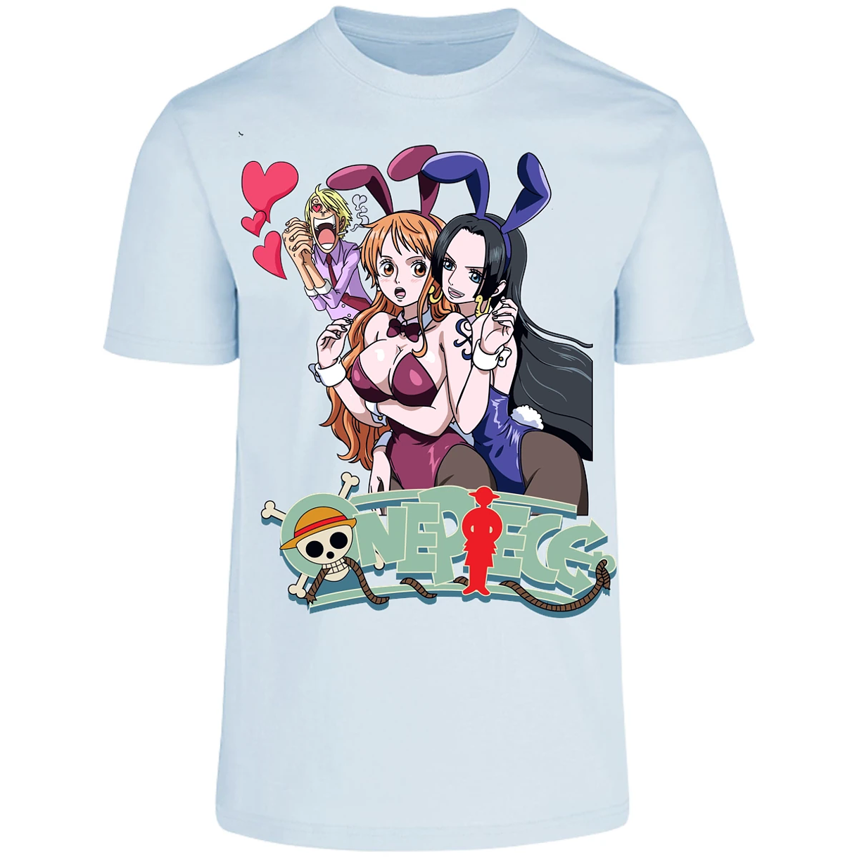 Playera One Piece Nami Y Boa para Adulto 13