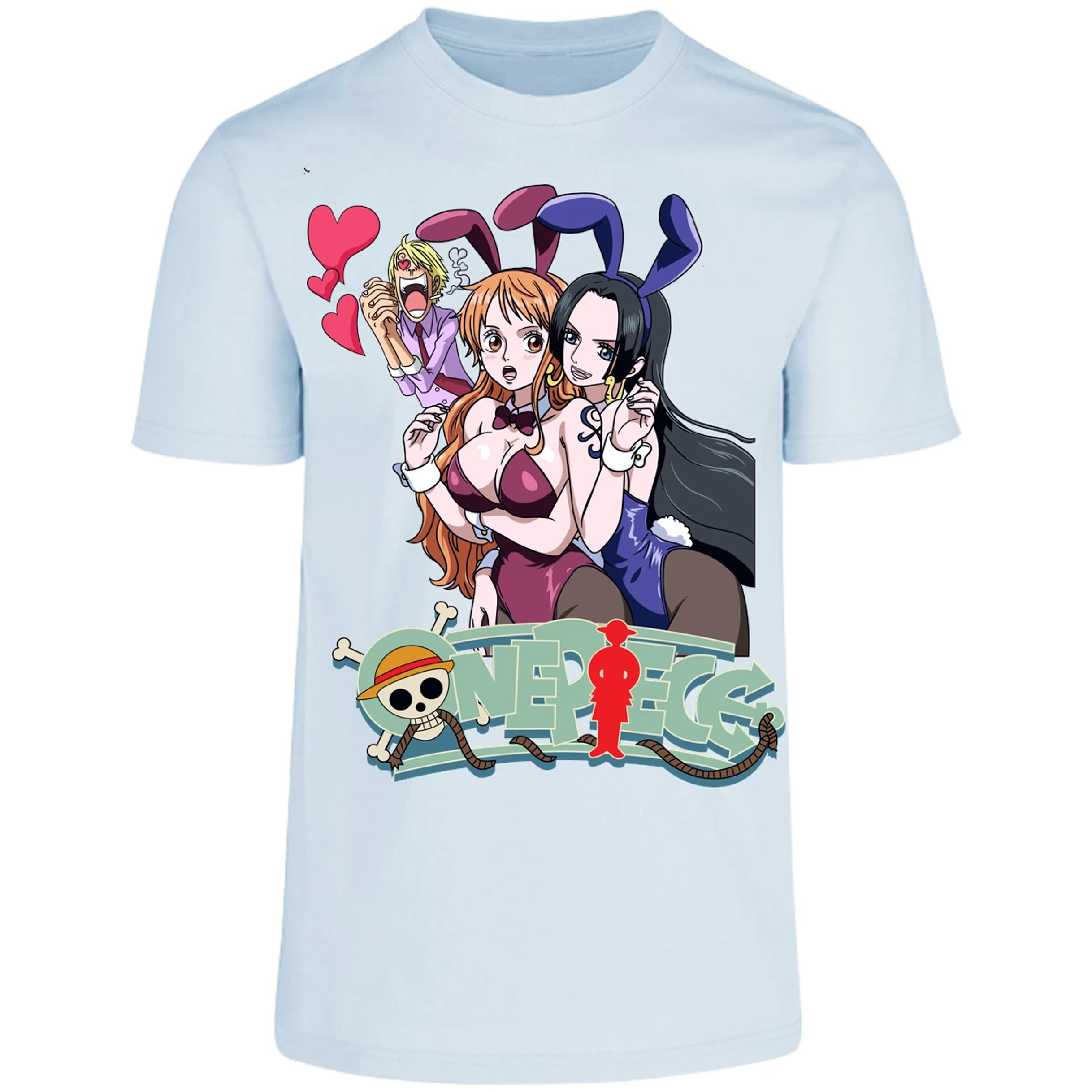 Playera One Piece Nami Y Boa para Adulto 13