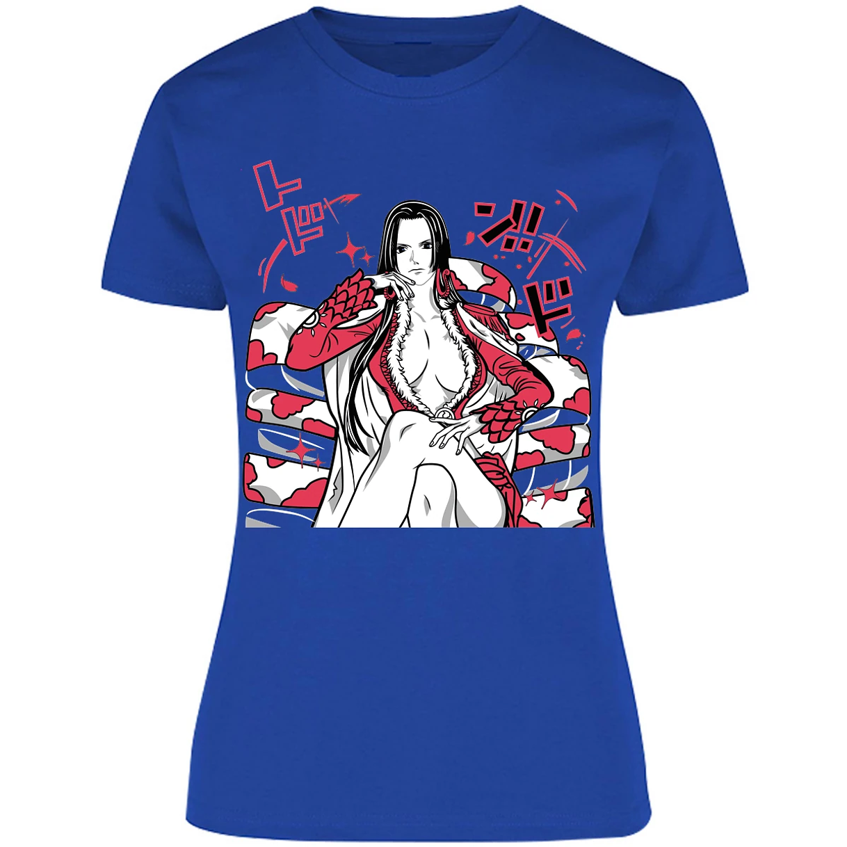 Blusa One Piece Boa Hancock Blusa para Mujer 33