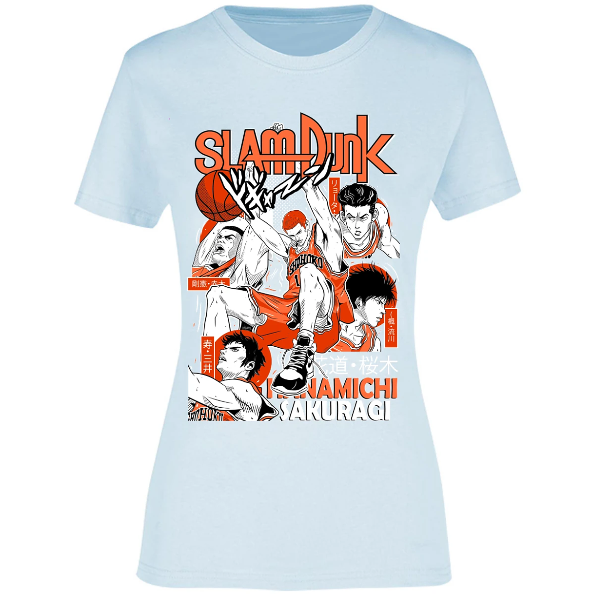 Blusa Slam Dunk Sakuragi Slam Dunk Blusa para Mujer 9