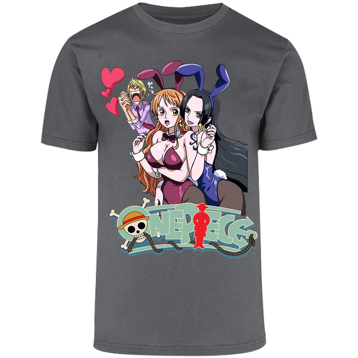 Playera One Piece Nami Y Boa para Adulto 7