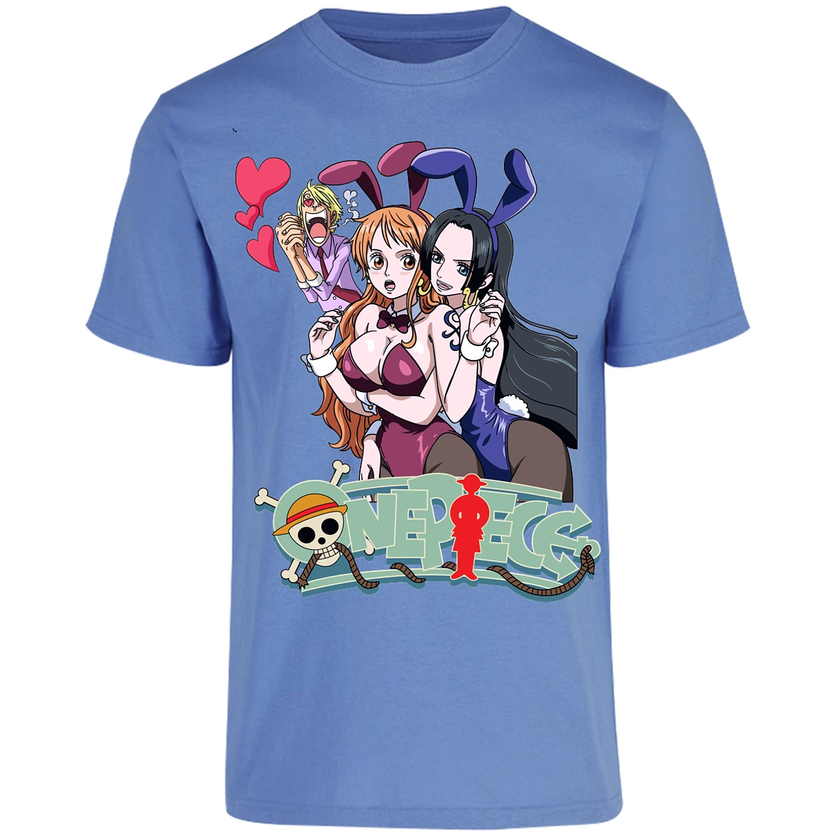 Playera One Piece Nami Y Boa para Adulto 36