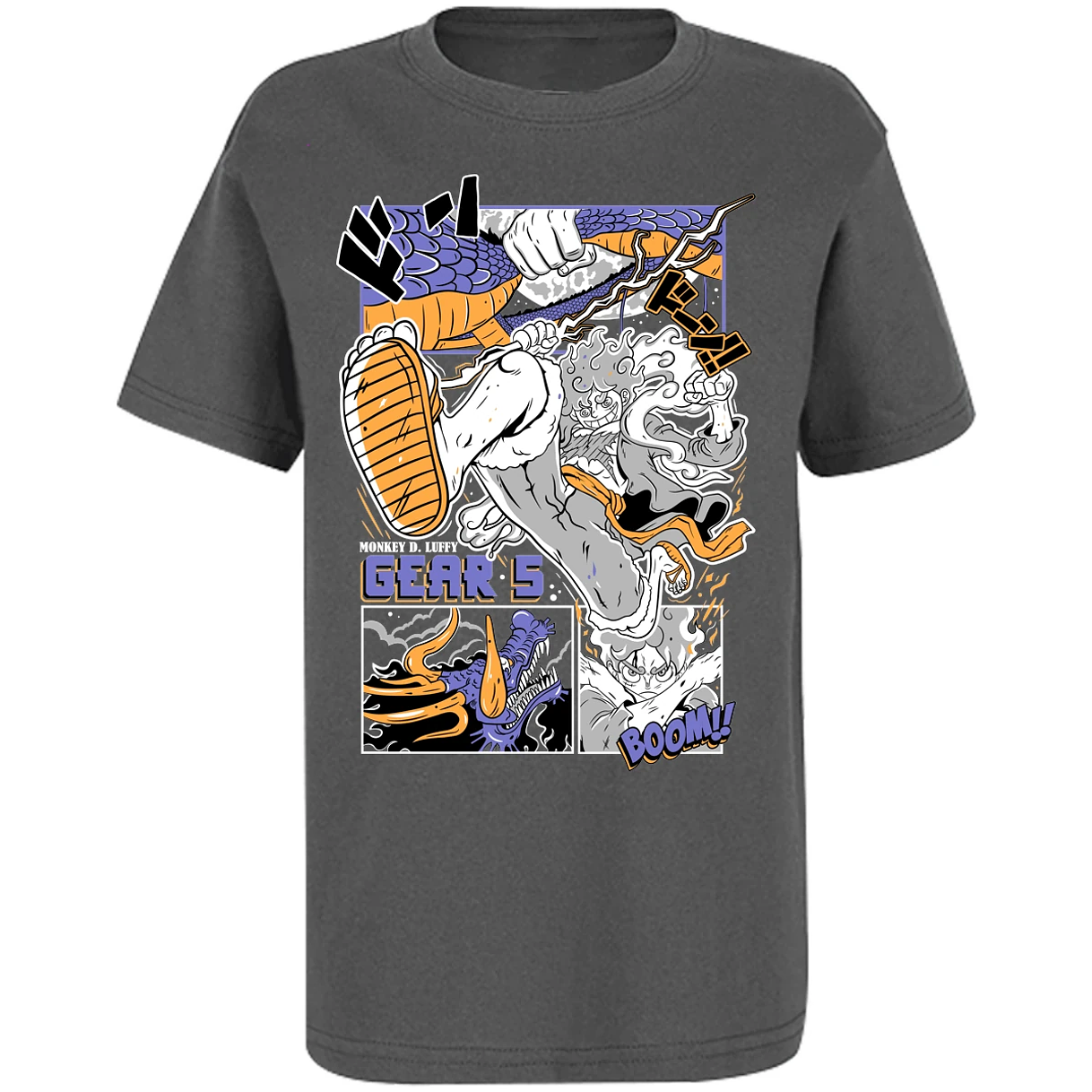 Playera One Piece Luffy Gear5 para Niño 13