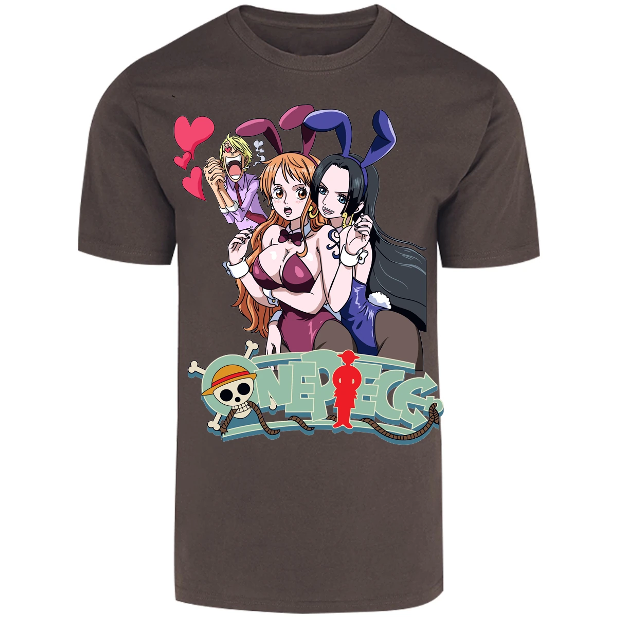 Playera One Piece Nami Y Boa para Adulto 39