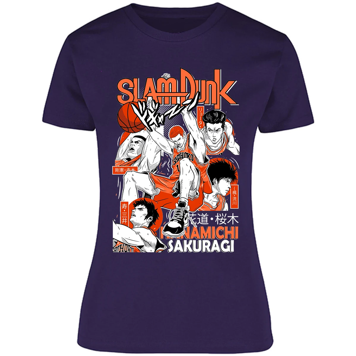 Blusa Slam Dunk Sakuragi Slam Dunk Blusa para Mujer 3