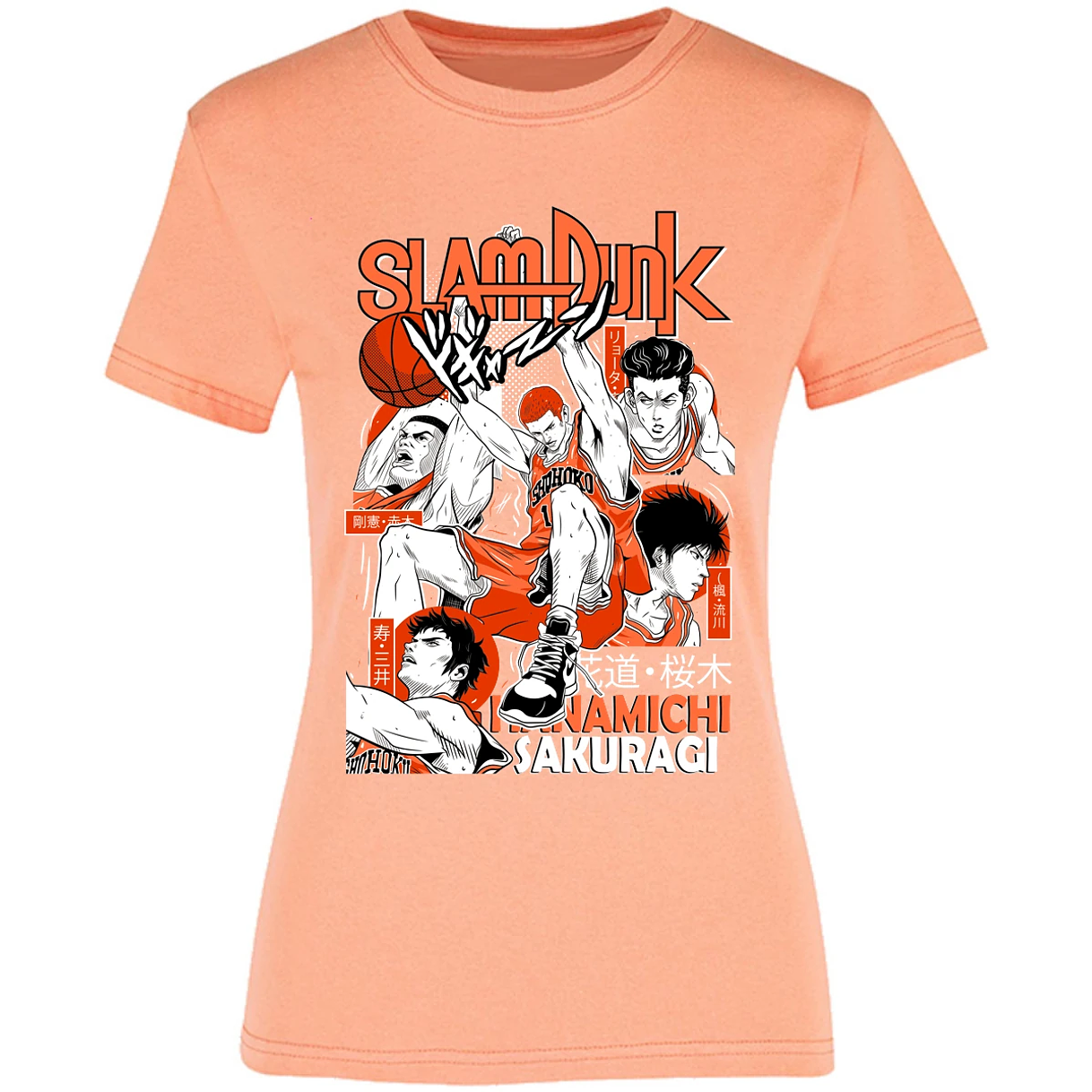 Blusa Slam Dunk Sakuragi Slam Dunk Blusa para Mujer 8