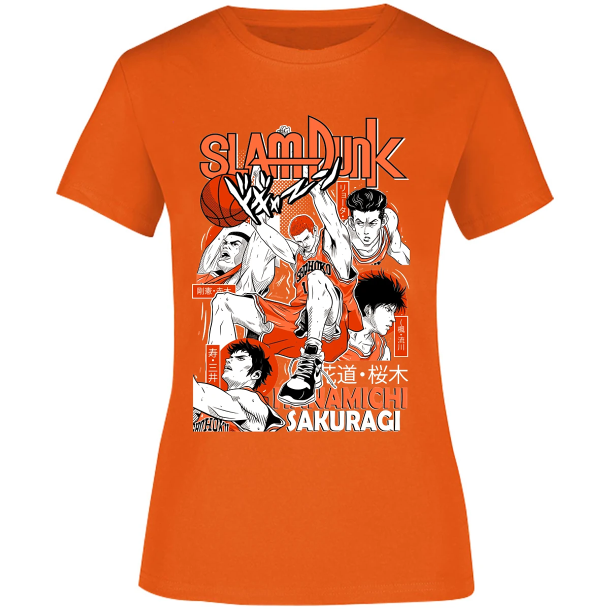 Blusa Slam Dunk Sakuragi Slam Dunk Blusa para Mujer 13