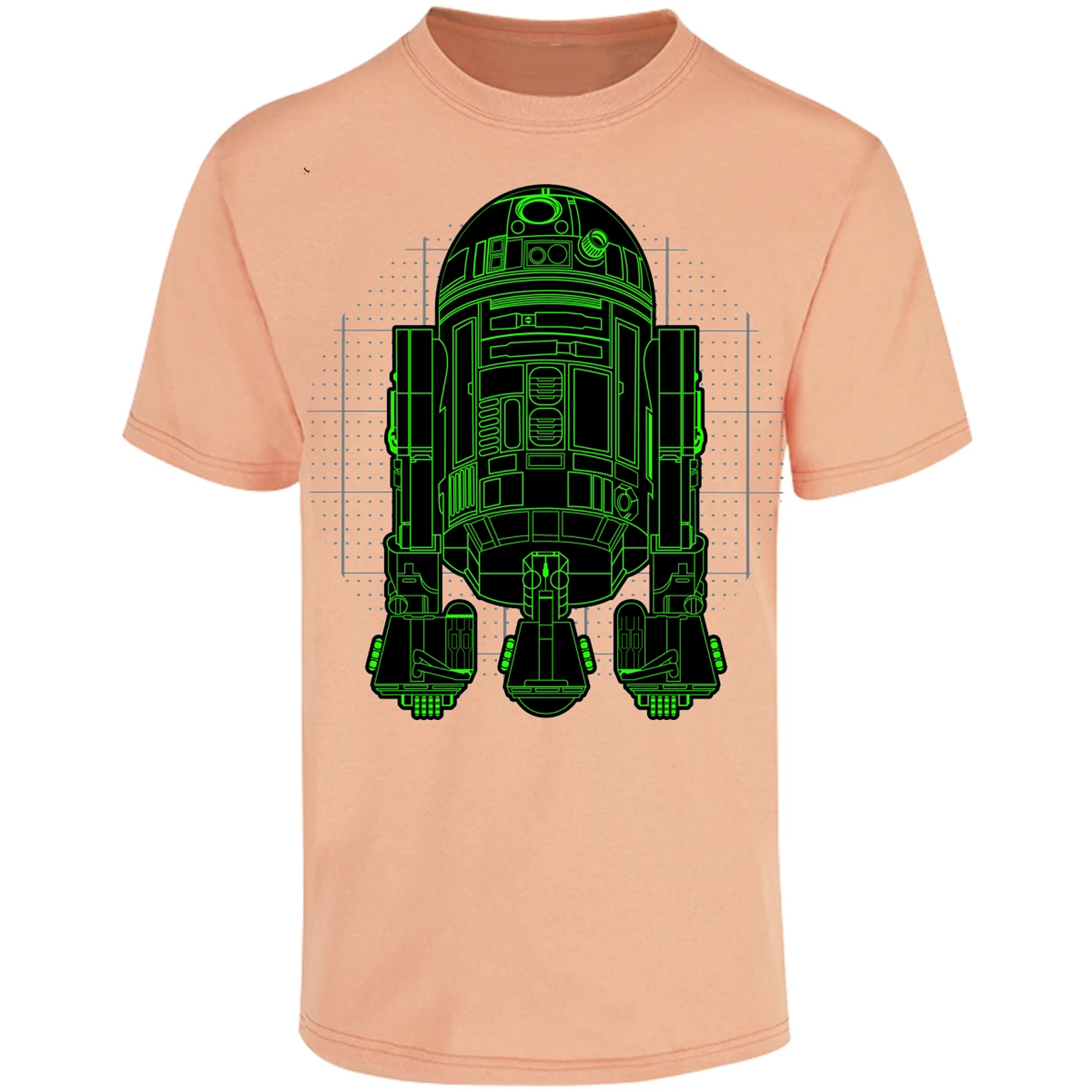 Playera Star Wars R2d2 para Adulto 27