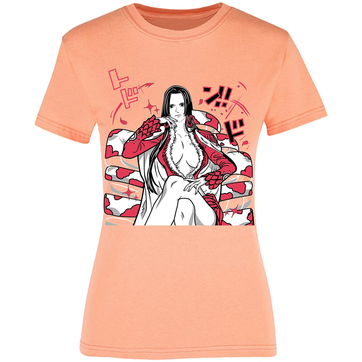 Blusa One Piece Boa Hancock Blusa para Mujer 43