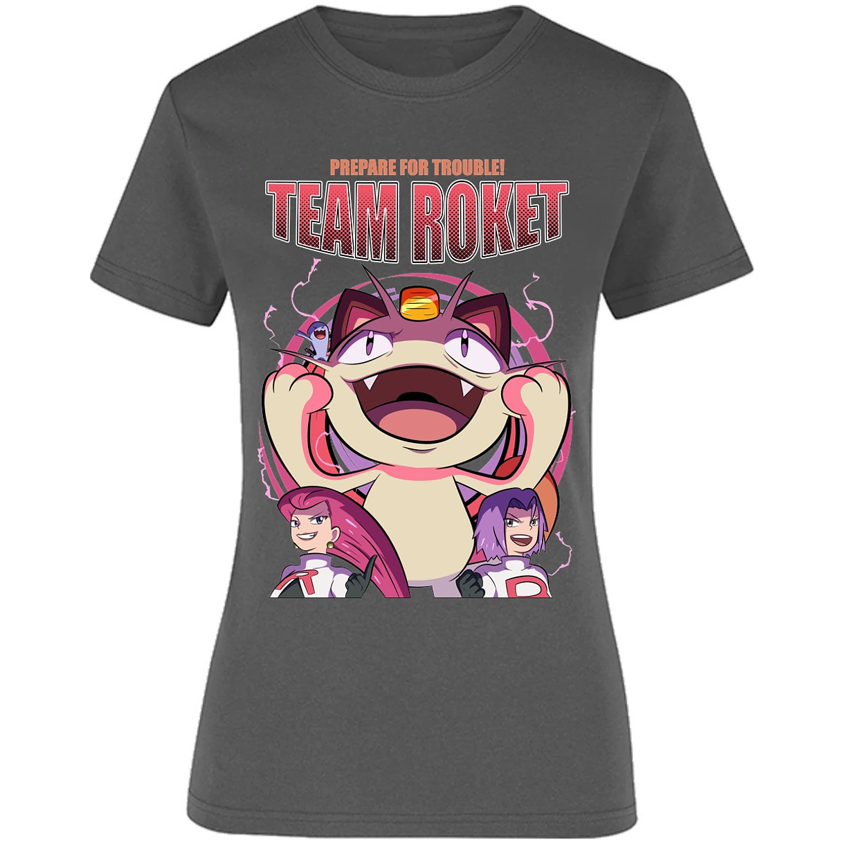 Blusa Pokemon Team Rocket Blusa para Mujer 16