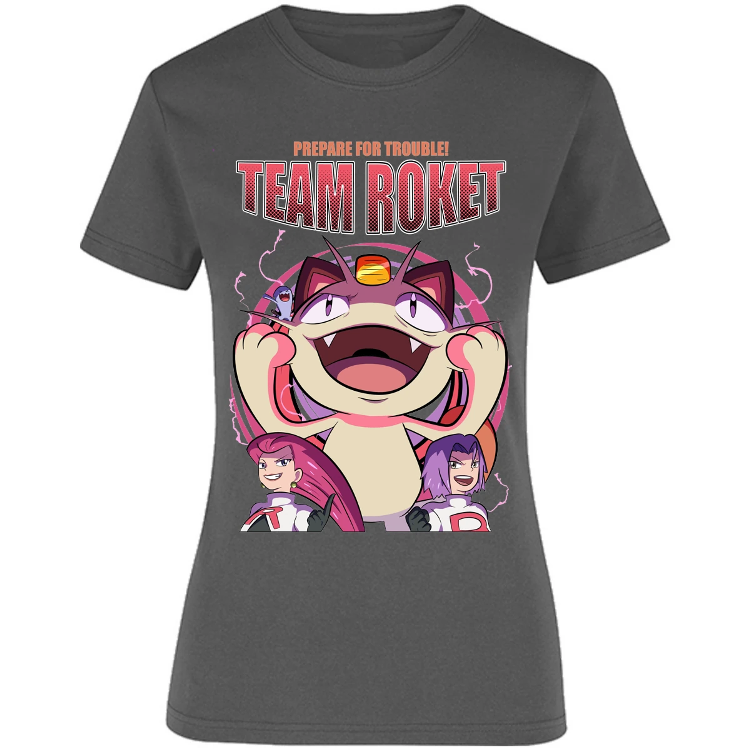 Blusa Pokemon Team Rocket Blusa para Mujer 16