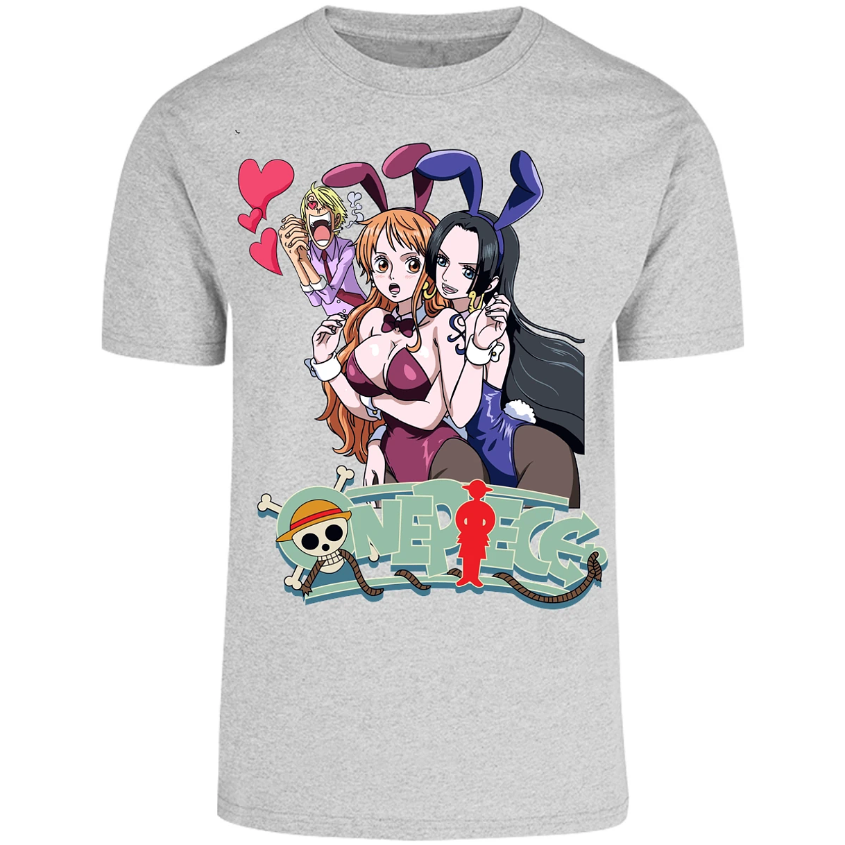 Playera One Piece Nami Y Boa para Adulto 5