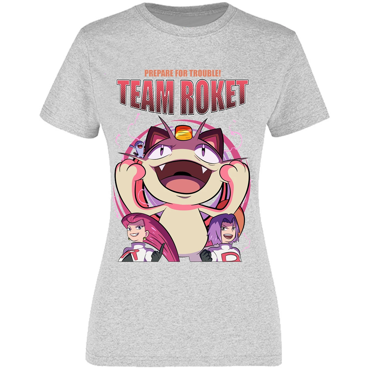 Blusa Pokemon Team Rocket Blusa para Mujer 3