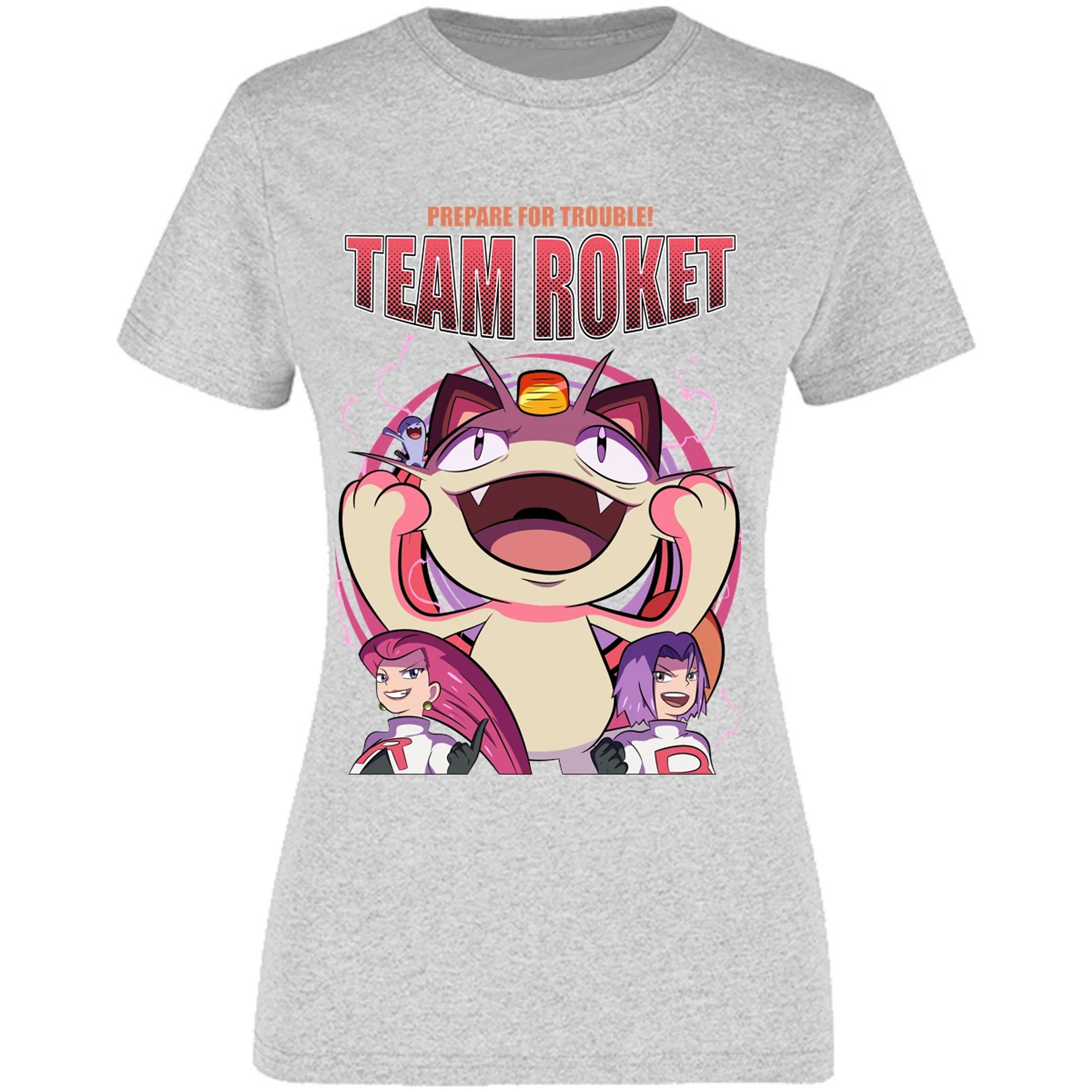 Blusa Pokemon Team Rocket Blusa para Mujer 3