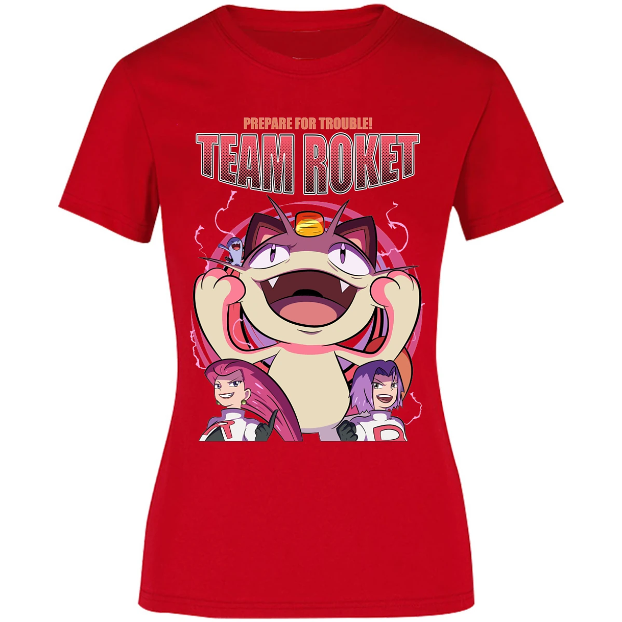 Blusa Pokemon Team Rocket Blusa para Mujer 9