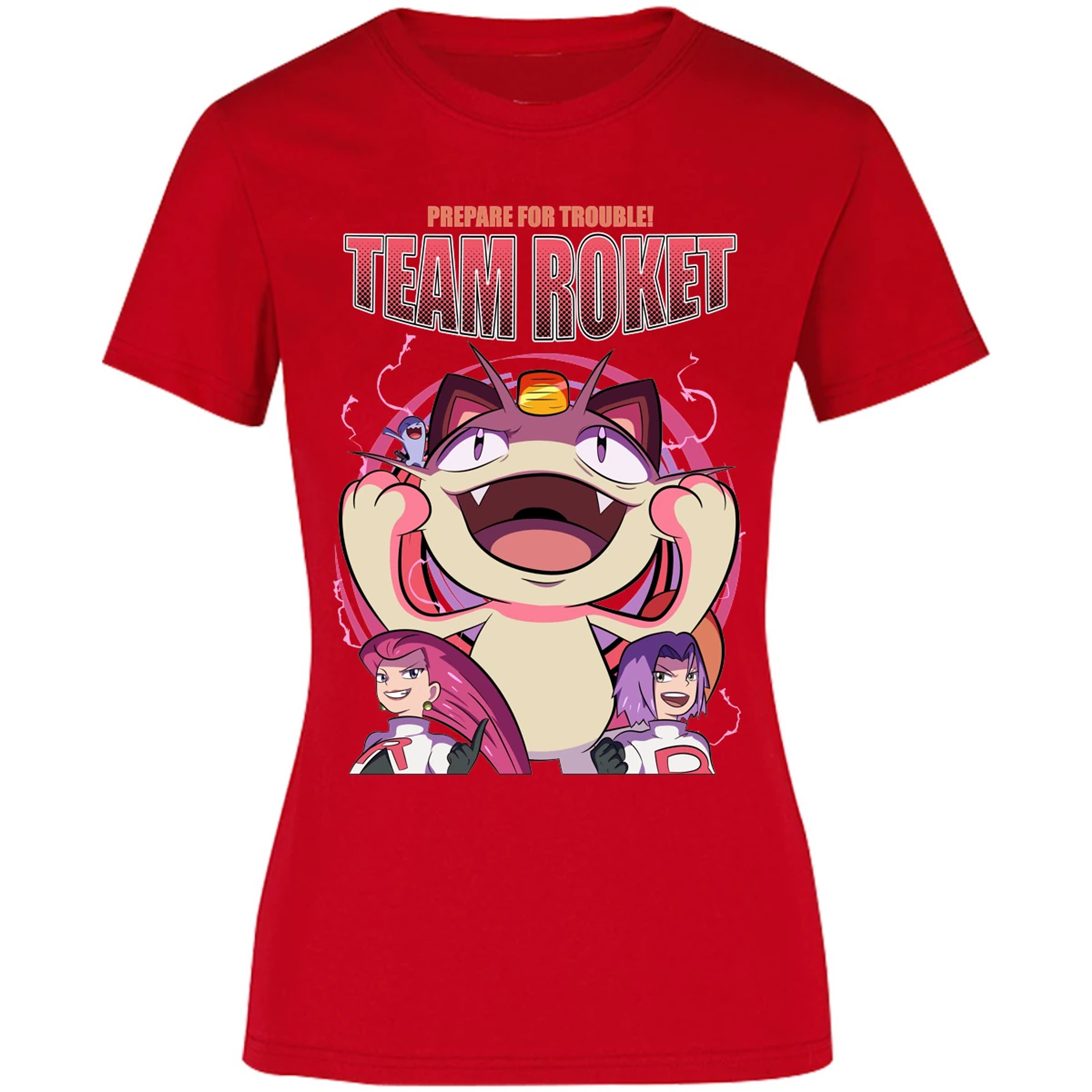 Blusa Pokemon Team Rocket Blusa para Mujer 9