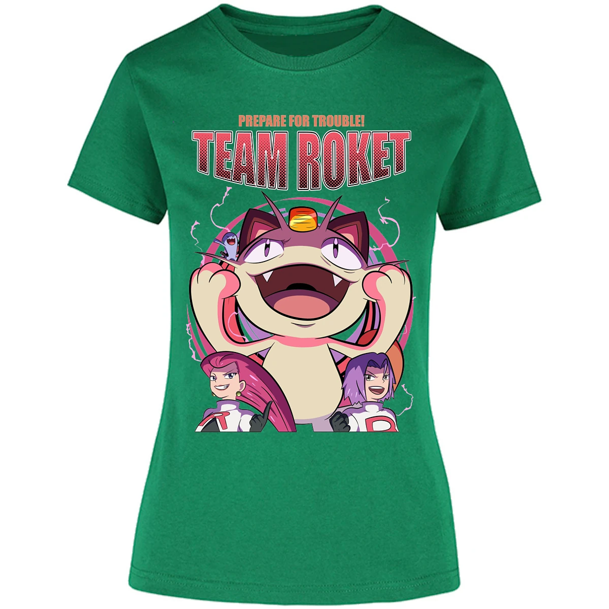 Blusa Pokemon Team Rocket Blusa para Mujer 1