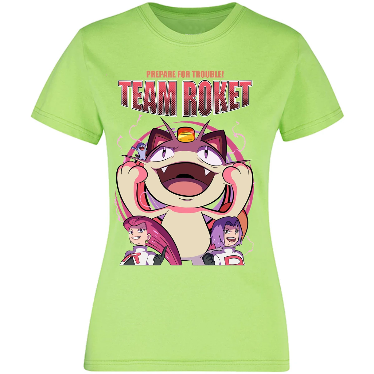 Blusa Pokemon Team Rocket Blusa para Mujer 13