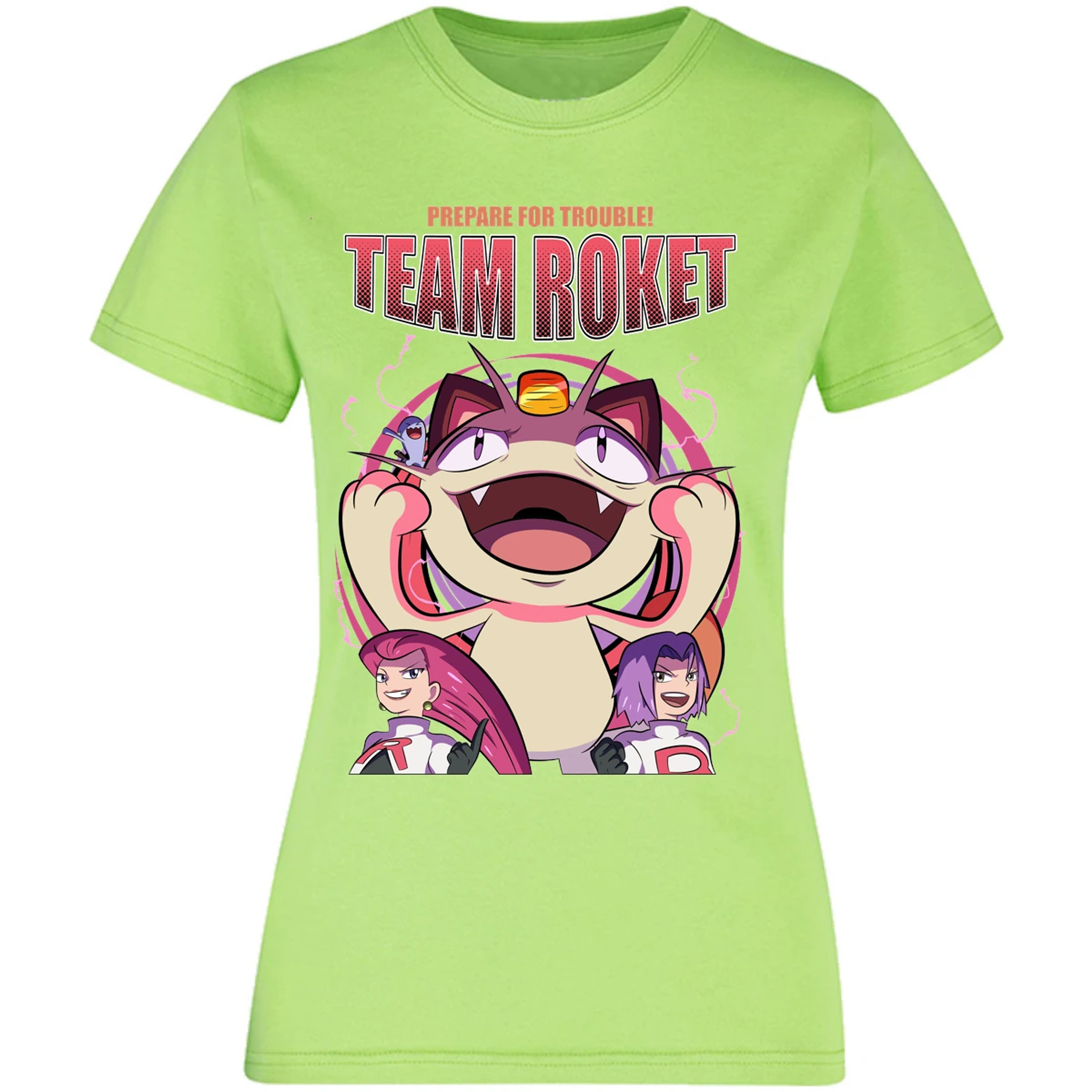 Blusa Pokemon Team Rocket Blusa para Mujer 13