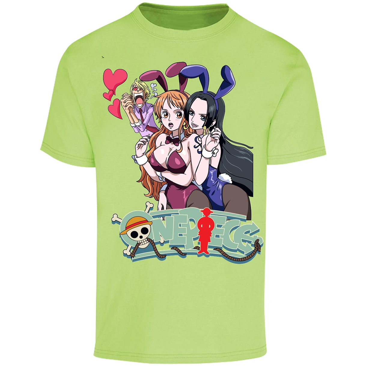 Playera One Piece Nami Y Boa para Adulto 11