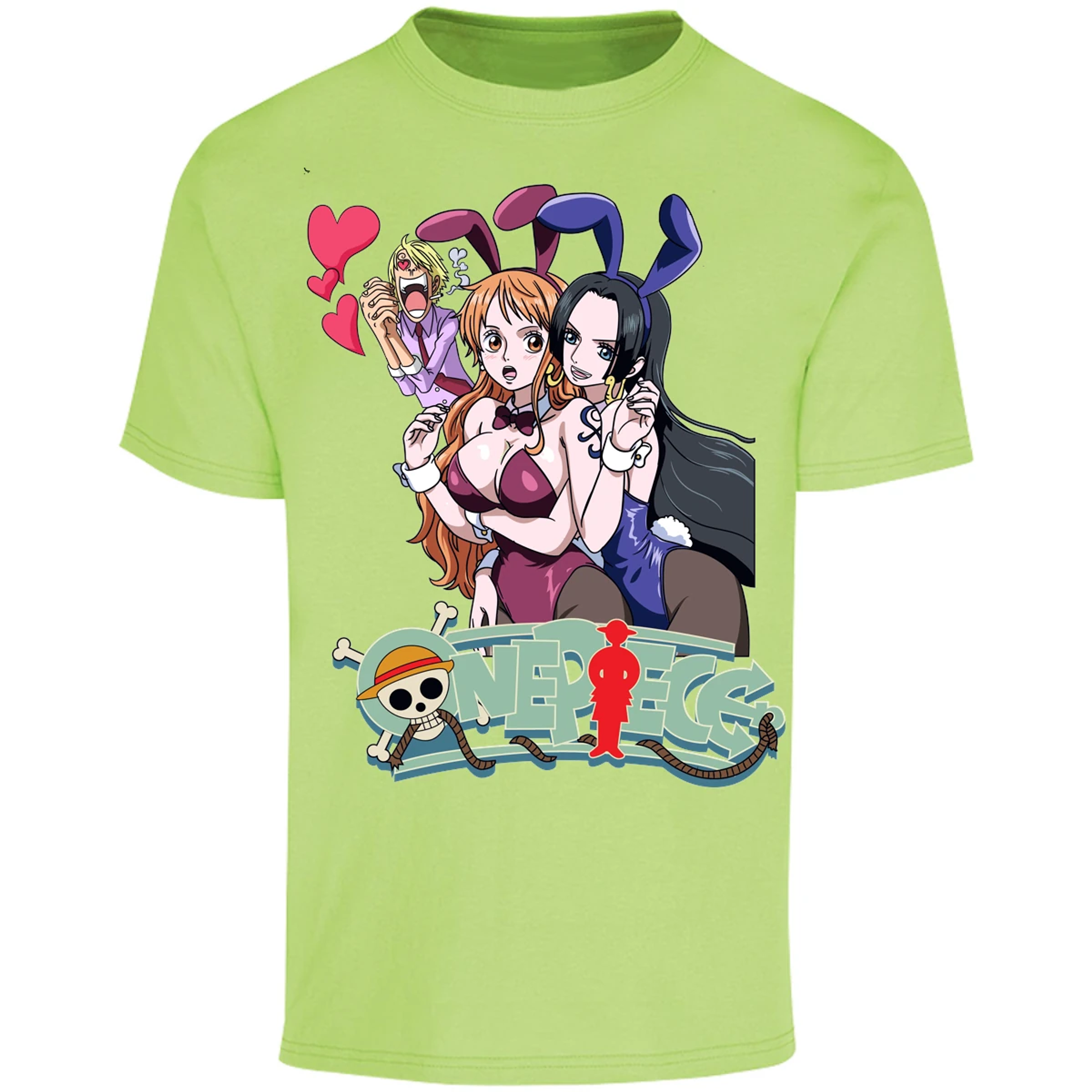 Playera One Piece Nami Y Boa para Adulto 11