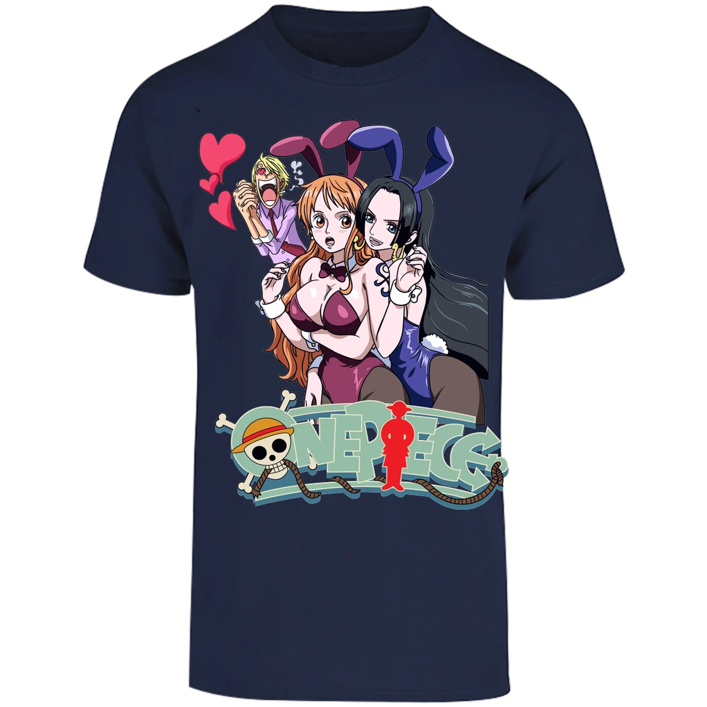 Playera One Piece Nami Y Boa para Adulto 15