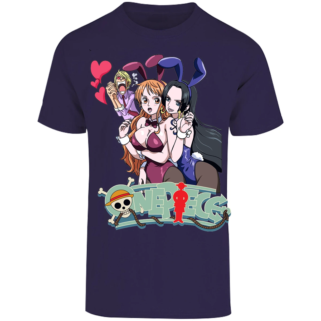 Playera One Piece Nami Y Boa para Adulto 28