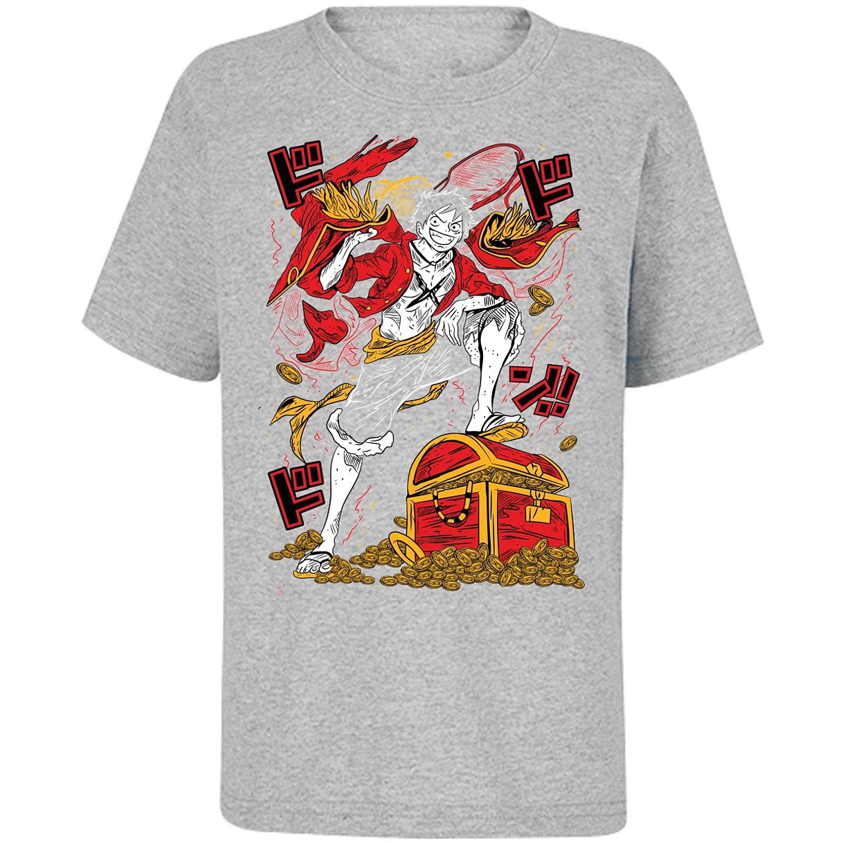 Playera One Piece Luffy Tesoro Anime para Niño 1