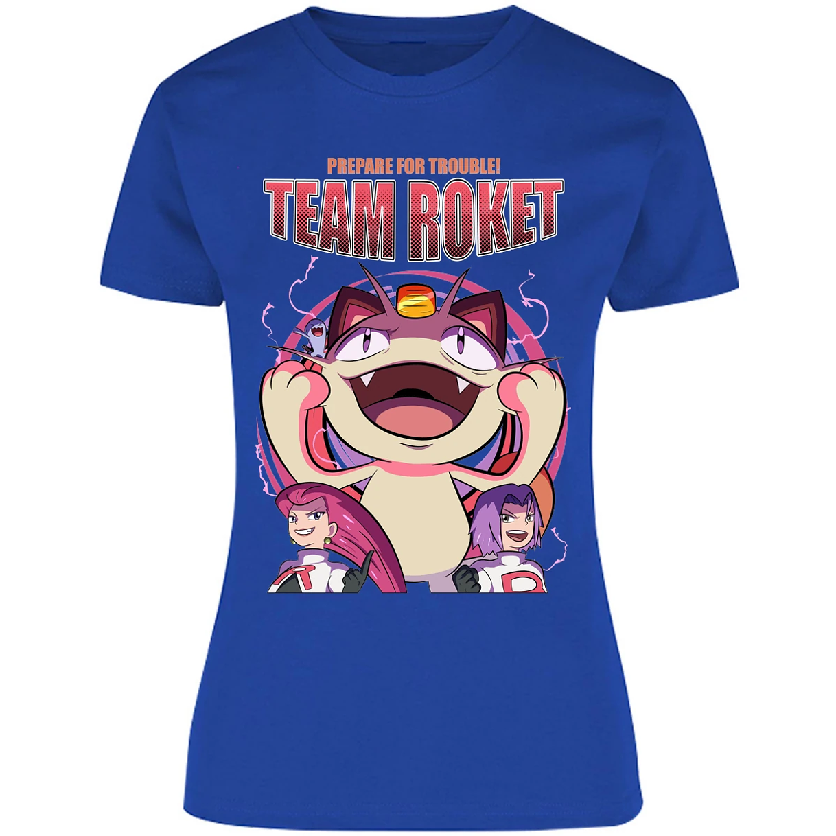 Blusa Pokemon Team Rocket Blusa para Mujer 14