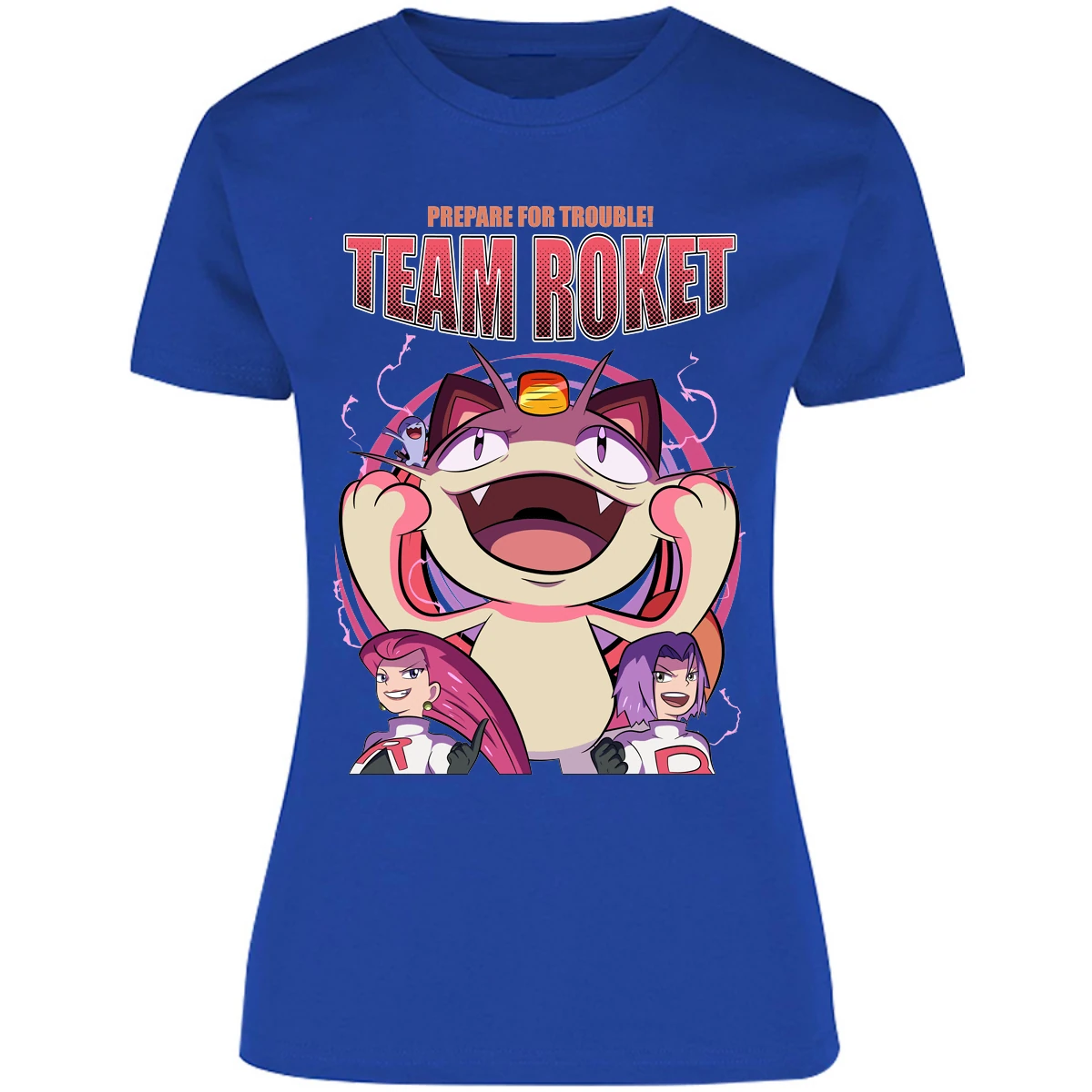 Blusa Pokemon Team Rocket Blusa para Mujer 14