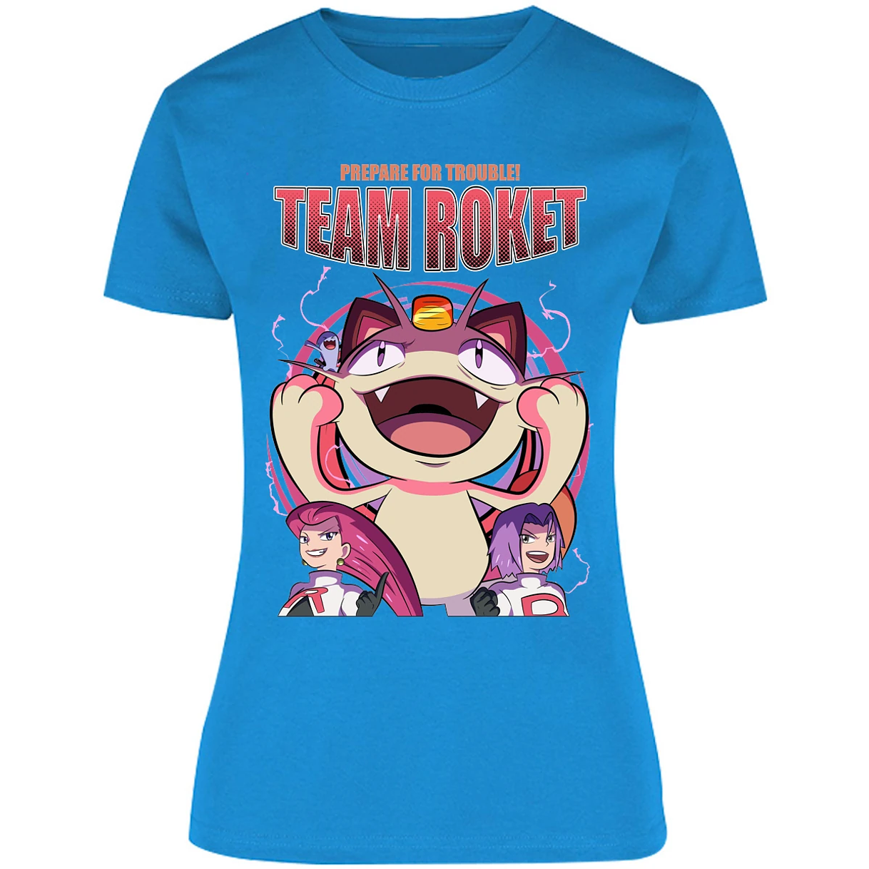 Blusa Pokemon Team Rocket Blusa para Mujer 10