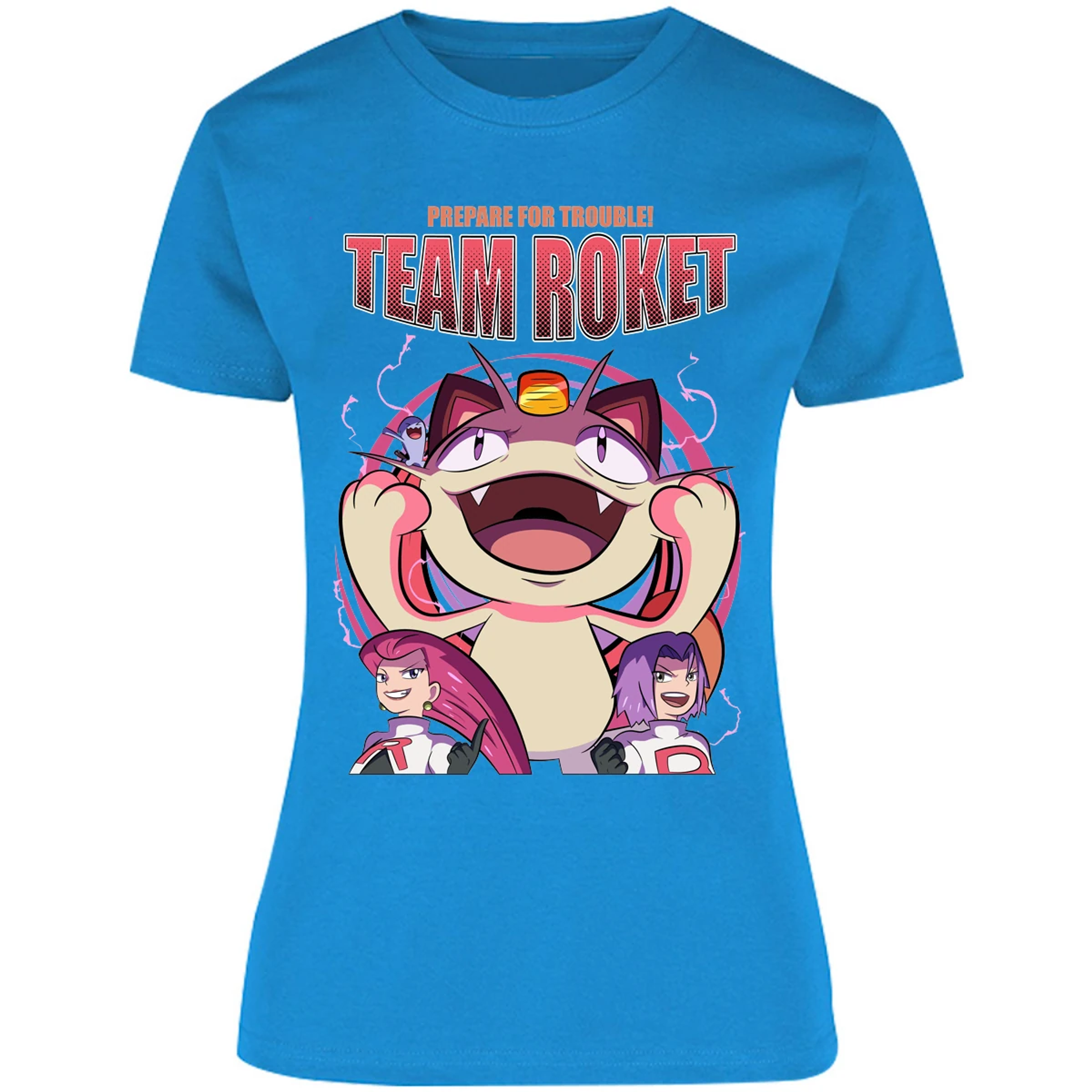 Blusa Pokemon Team Rocket Blusa para Mujer 10