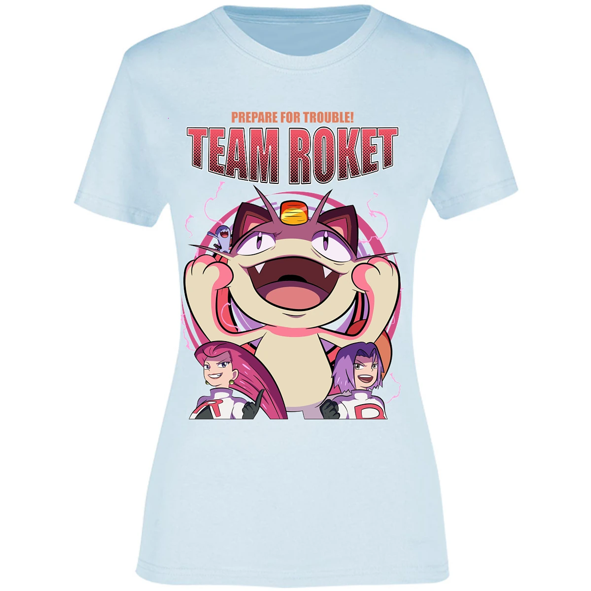 Blusa Pokemon Team Rocket Blusa para Mujer 2