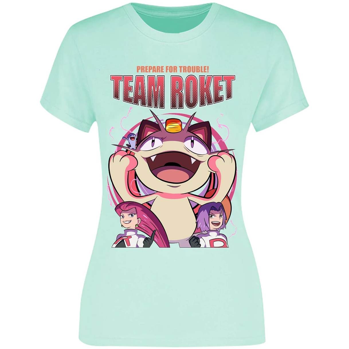 Blusa Pokemon Team Rocket Blusa para Mujer 6