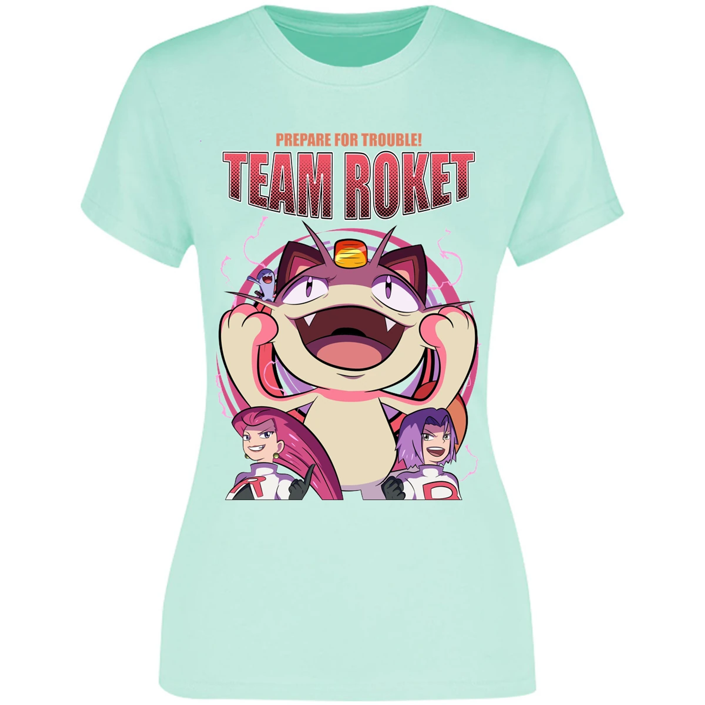 Blusa Pokemon Team Rocket Blusa para Mujer 6