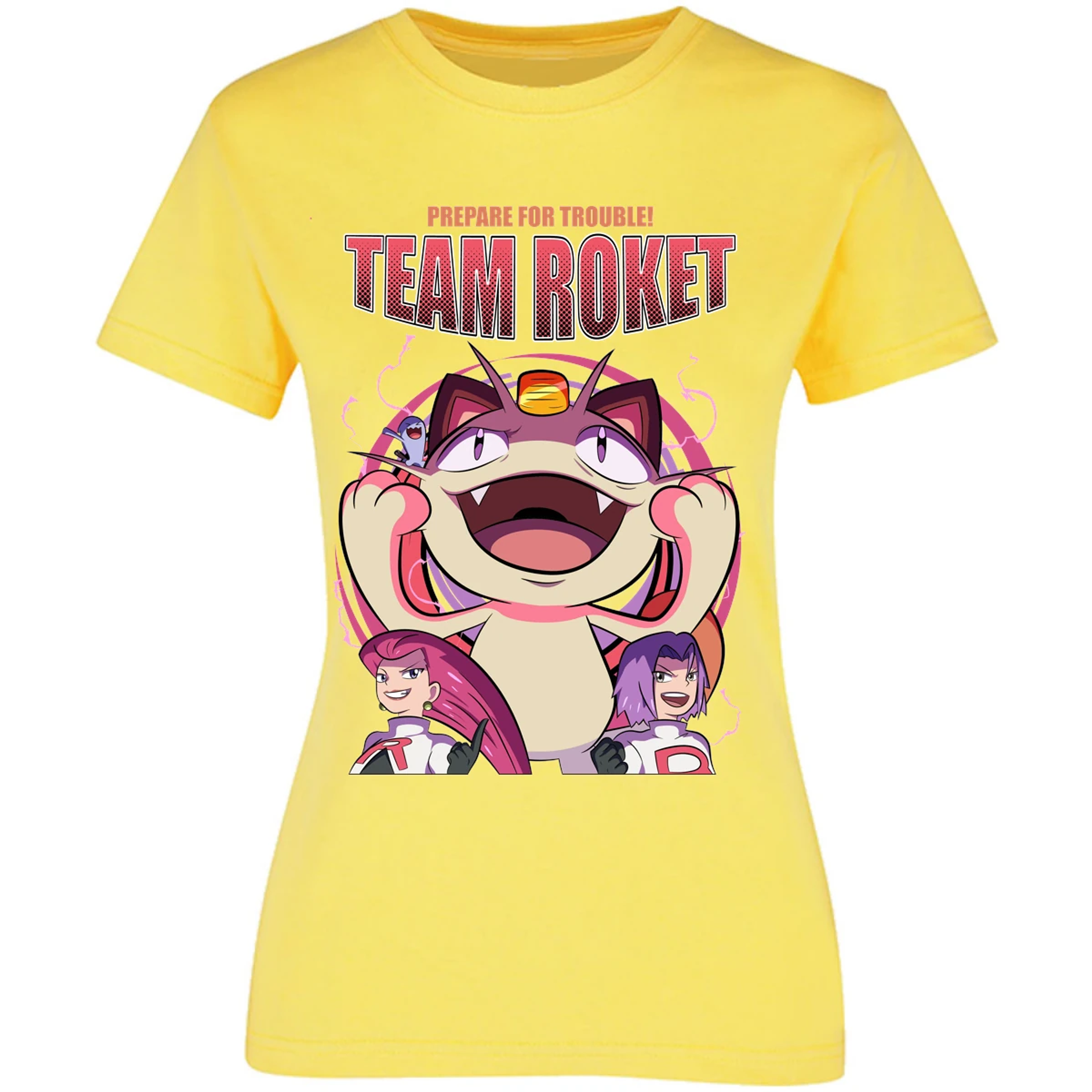 Blusa Pokemon Team Rocket Blusa para Mujer 7