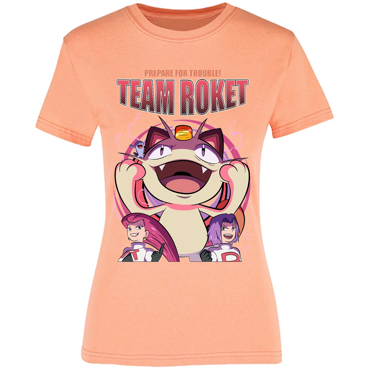 Blusa Pokemon Team Rocket Blusa para Mujer 11
