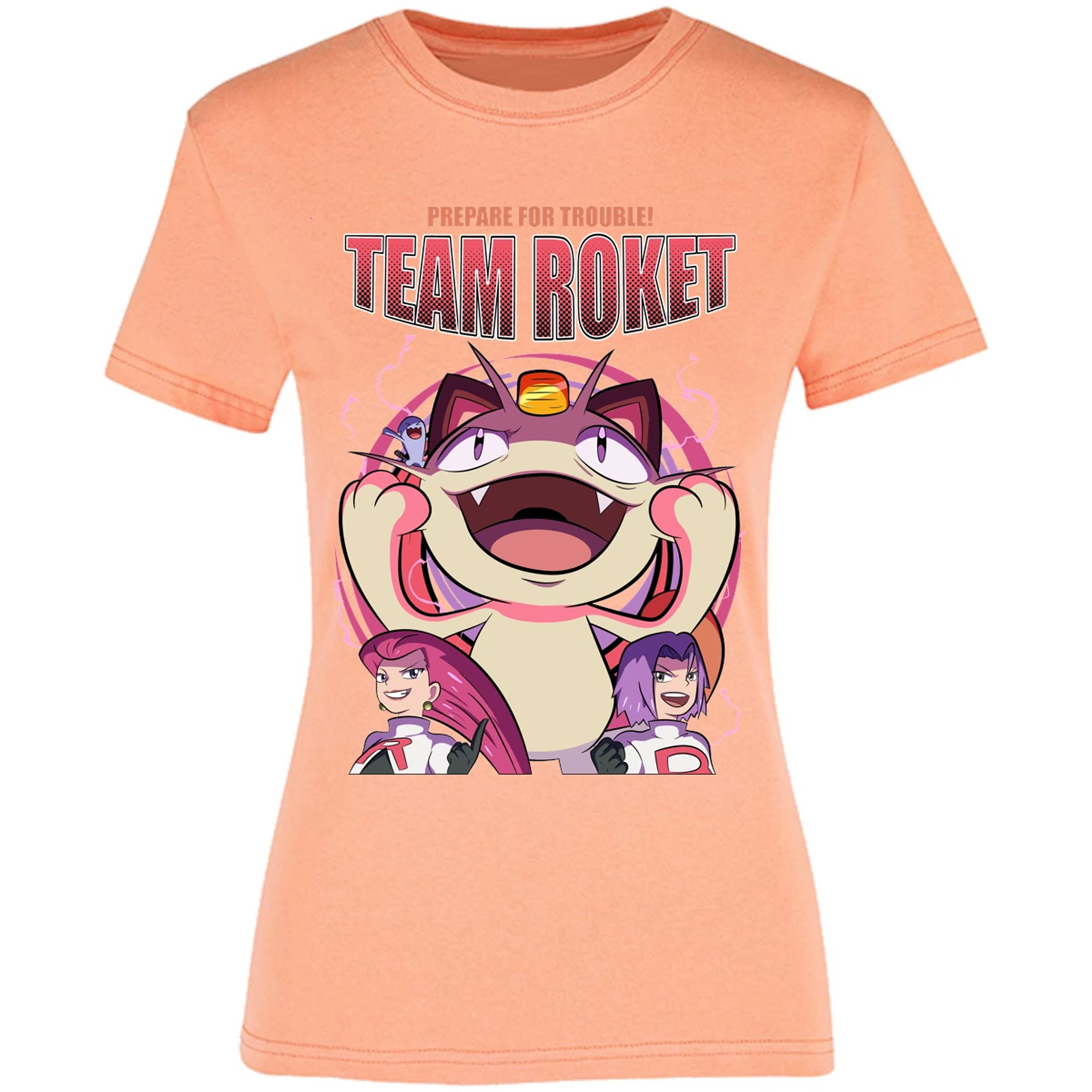 Blusa Pokemon Team Rocket Blusa para Mujer 11